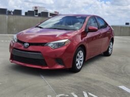 Toyota Corolla LE 2016